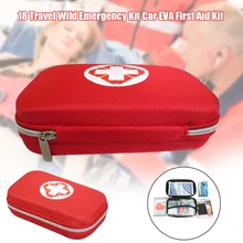 Новая семейная аварийная посылка, красный рюкзак для экстренных походов, альпинизма, кемпинга, езды на велосипеде, 18 шт. S66