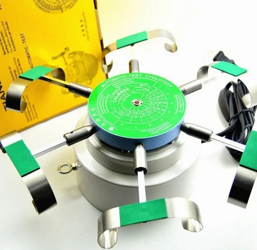 

US Standard 110V-220V Professional Watch Winders Automic-Test Cyclotest Watches Tester Watch Test Machine Six Watches Position
