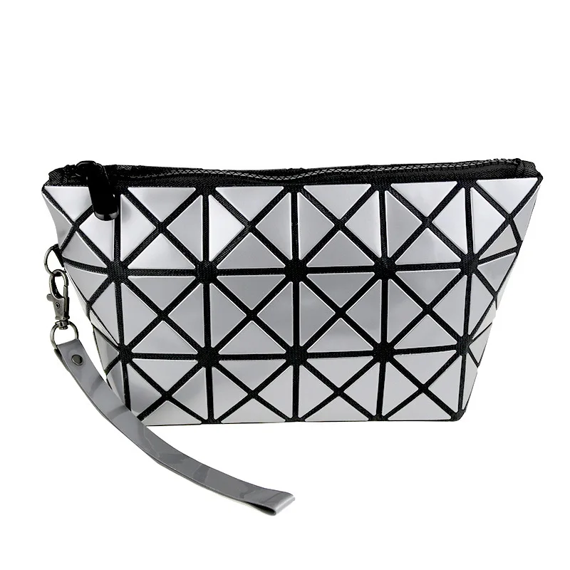 

Japan's Miyake Fashion Portable Wallet Life Large Capacity Travel Geometric Rhombic Variety Folding Hand Wallet Female