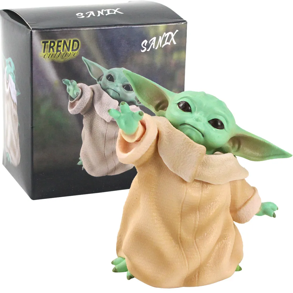 Details about   Star Wars Baby Yoda Grogu Mandalorian The Child 8cm Figure Toy Collection Dolls 