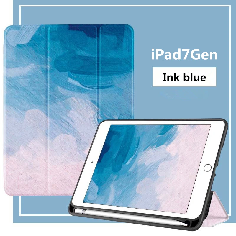 Чехол для iPad 10 2 2019 чехол 7 го поколения дюйма умный планшет Автоматический с