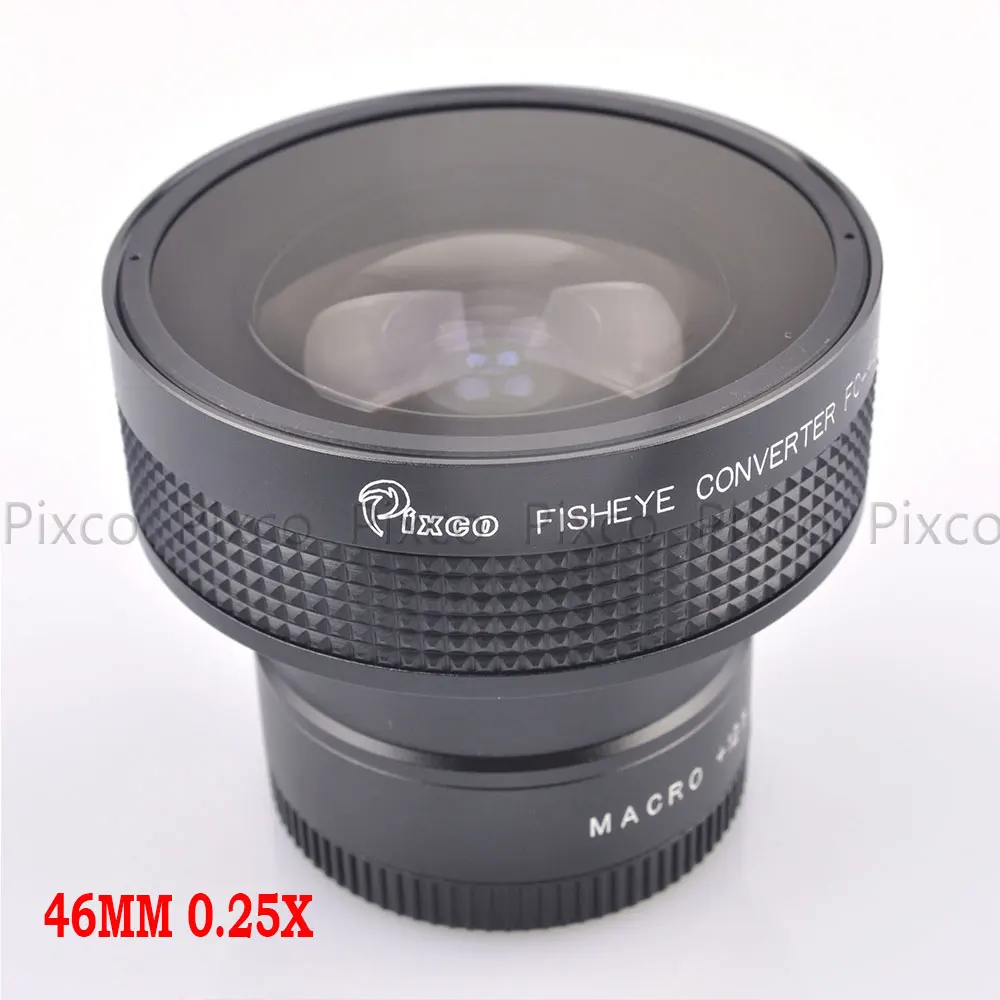 46 Millimetri 0.25X Super Macro Wide Angle Fisheye Lens Per Canon Nikon Pentax Dslr Slr Fotocamera 46 Millimetri Lens Discussione