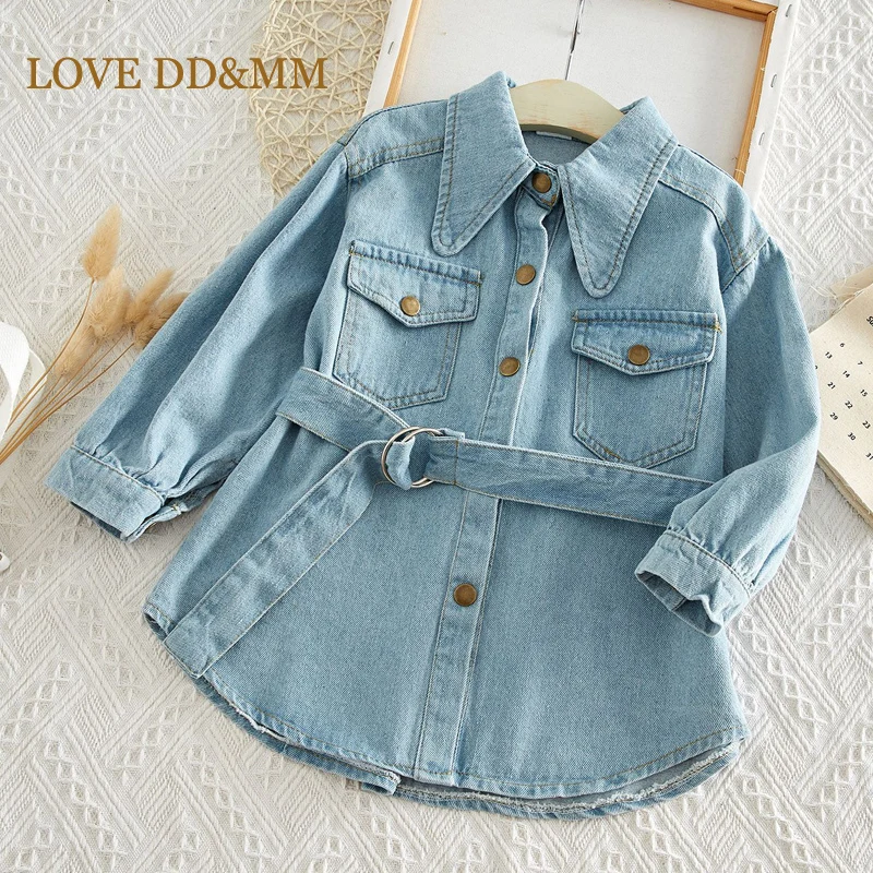 Платья для девочек с надписью LOVE DD &amp MM коллекция 2020 года Новая Осенняя детская