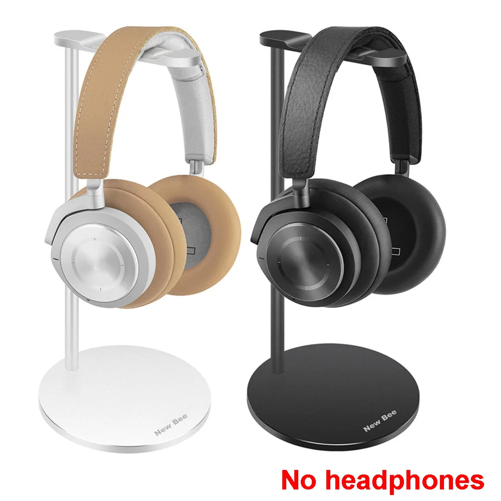 Base Hanger Universal Stable Desk Display Aluminum Alloy Headphone Holder I shaped Headset Stand