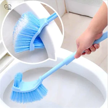

Plastic Long Handle Toilet Brush Bathroom Corner Cleaning Brush Kitchen Accessories Gadget Toilet Brush Bathroom Accessories.8z
