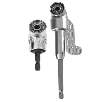 

2pcs Angle Corner Device Connector Hex Shank Power Drill Turning Durable Adjustable Screwdriver Power Tool Accessories