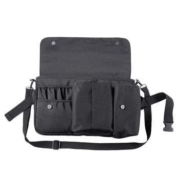 

LJL-Professional Cosmetic Makeup Brush Bag Case Portable Cosmetic Brush Holder Organizer with Artist Adjustable Belt Strap