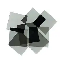 5 шт. в упаковке 20*20 см квадратный 0,38 мм/0,7 мм глянцевый не клейкий Линейный поляризационный лист пленки, поляризатор фильтры, поляризационный лист пленки