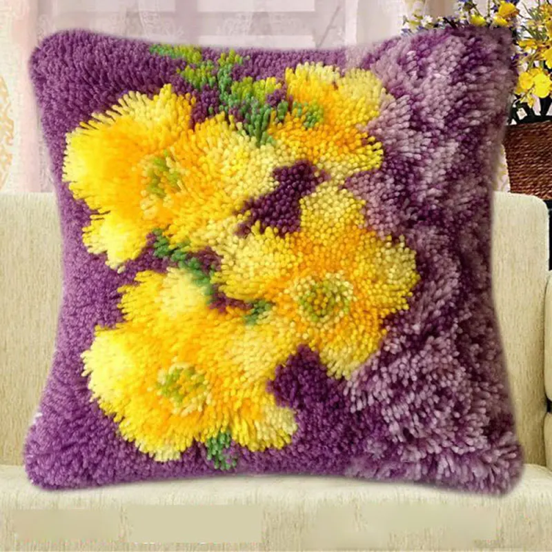 flower 5 Фомиран для рукоделия 3D защелка, наволочка Kawaii, животное, цветочный узор, сделай сам, вышивка, фоамиран, для рукоделия, домашний диван, украшение автомобиля - Цвет: flower 5