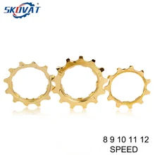 SKOVAT 8 9 10 11 12 Speed Cassette MTB Road Bicycle Freewheel Replacement Cog 11t 12t 13t For Shimano SRAM Bike Sprockets