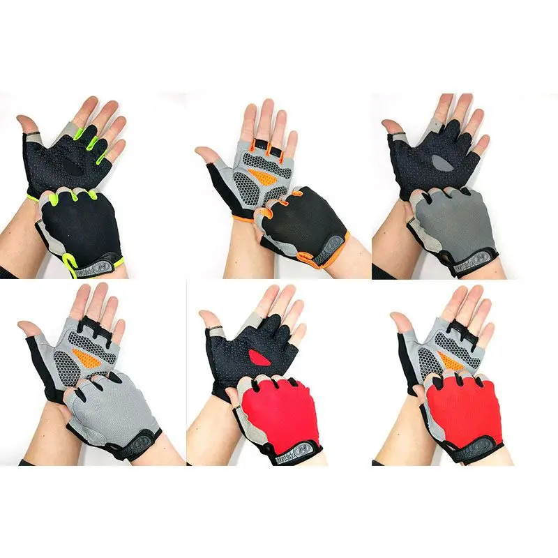 Горячие унисекс для мужчин и женщин спортивные 3D гелевые мягкие противоскользящие перчатки тренажерный зал фитнес тяжелая атлетика упражнение для укрепления тела тренировки