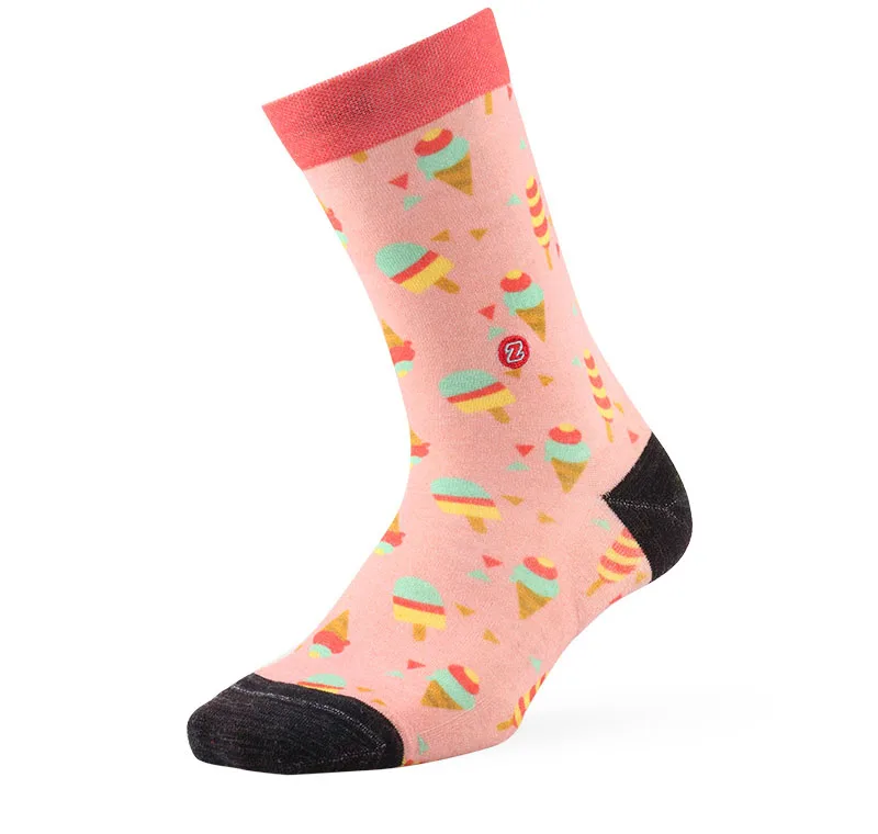 Носки с принтом спортивные носки, ZEALWOOD унисекс мериносовая шерсть ультра-светильник носки для бега 1/3 пар