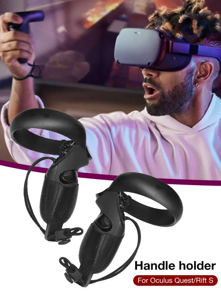 1 пара VR держатель контроллера гарнитуры ремешок VR ручка помогает для Oculus Touch контроллер чехол для Oculus Quest Rift S