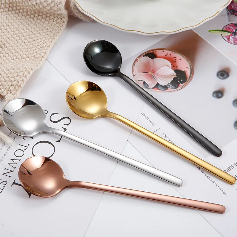 Ложка из нержавеющей стали ресторан отель Западная еда ложка Высококачественная