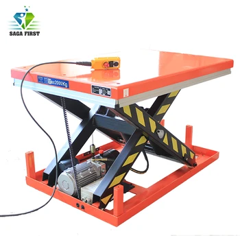 

2000kg Cargo Lift Machine Lifting Platform Hydraulic Lift Table