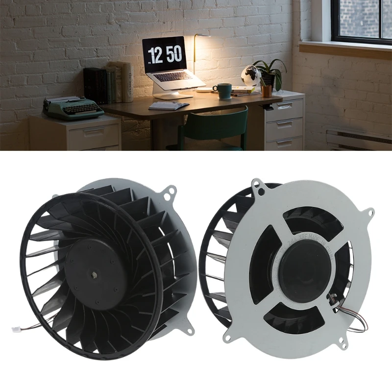 23 Blades Cooler Fan For PS5 12047GA-12M-WB-01 NMB 12V DC12V 2.4A, Extreme Quiet Heatsink Fan