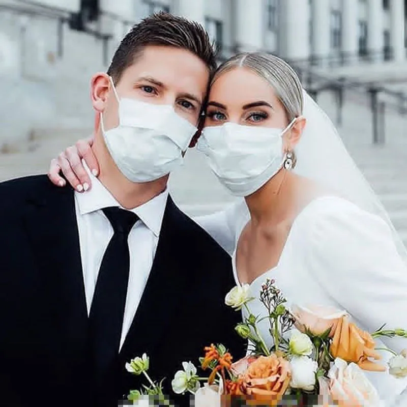 

In Stock 50pcs Disposable Masks Face Shield Factory Direct Price