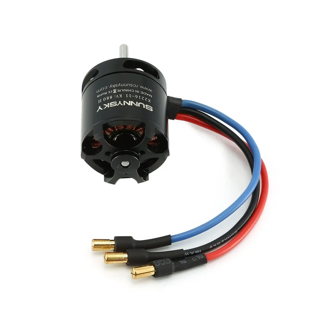 1 шт. SunnySky X2216 2216 880KV 1100KV 1250KV 1400KV II Outrunner бесщеточный двигатель для RC моделей 3D самолетов