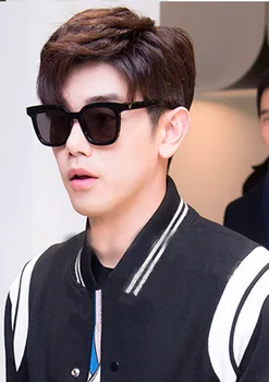 

Square sunglasses fashion retro sunglasses colorful versatile men and women glasses Europe and the United States trend sunglasse