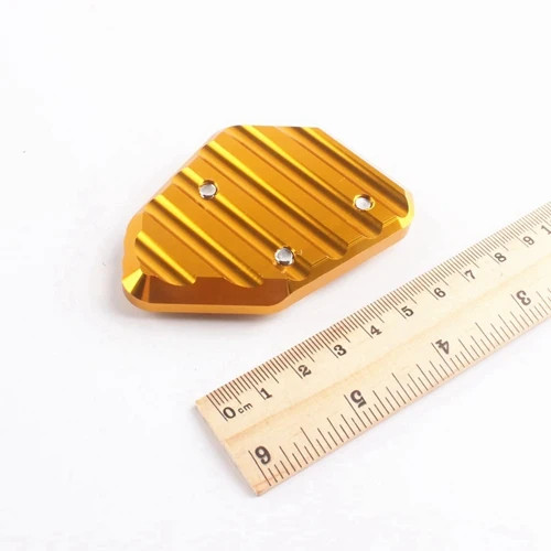 CNC Kickstand Foot Side Stand Extension Pad Support Plate For BMW F800R HP2 R1200S All Years Aluminum Motorcycle Spare Part (6)