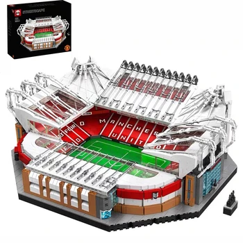 

2020 Old Trafford Manchester 3908pcs Creator City Street View Model Building Kits Blocks Bricks Toys Kids Gift Compatible 10202