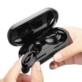 

Wireless TWS Bluetooth 5.0 Earbuds IPX5 Waterproof Bass In-ear Mic Stereo Sports Built-in Deep Fitness Headset Earphones B3H9