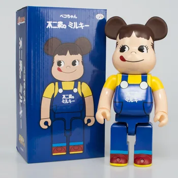 

3styles Street Style 400% Hot Sale Collection Model Decoration Bear Bricky Peko PVC Action Figure Toy