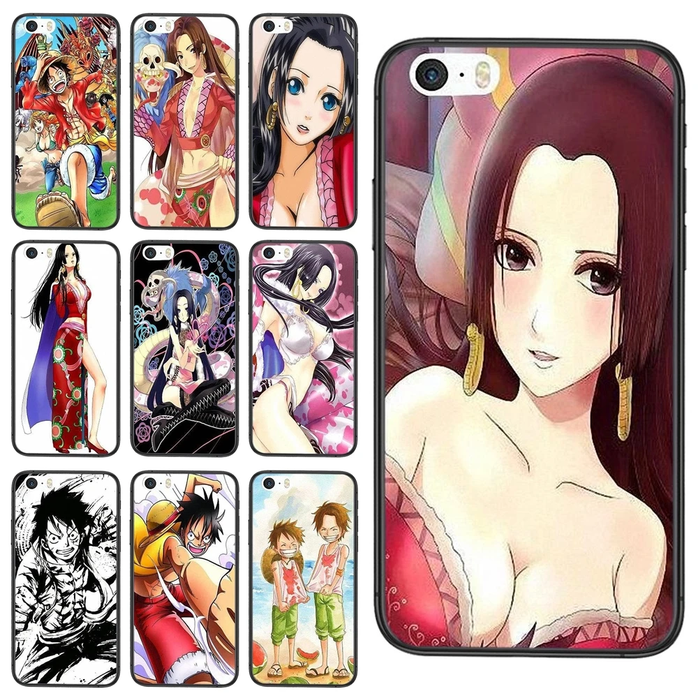 Мягкий чехол из ТПУ для телефона Huawei Nova 8 se pro y5 y9 Mate 20 30 10 40 Lite Pro plus Boa Hancock Monkey D Luffy |