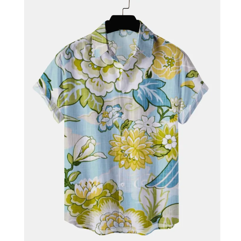 2021 Summer Latest Mens Hawaiian Shirt 