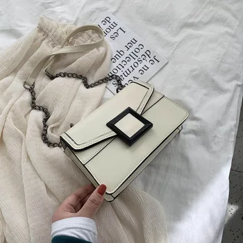 

Soft Pu Leather Fashion Handbags Chain Designer Women Travel Crossbody Bag High Quality 2020 Female Shoulder Messenger Bag