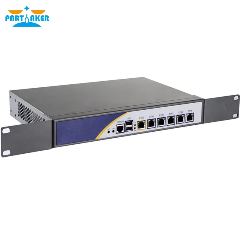 Partaker R3 Firewall Appliance Soft Router Intel Core i7 7500U with 6 Gigabit Ethernet i211 NIC pfSense VPN OPNsense Openwrt