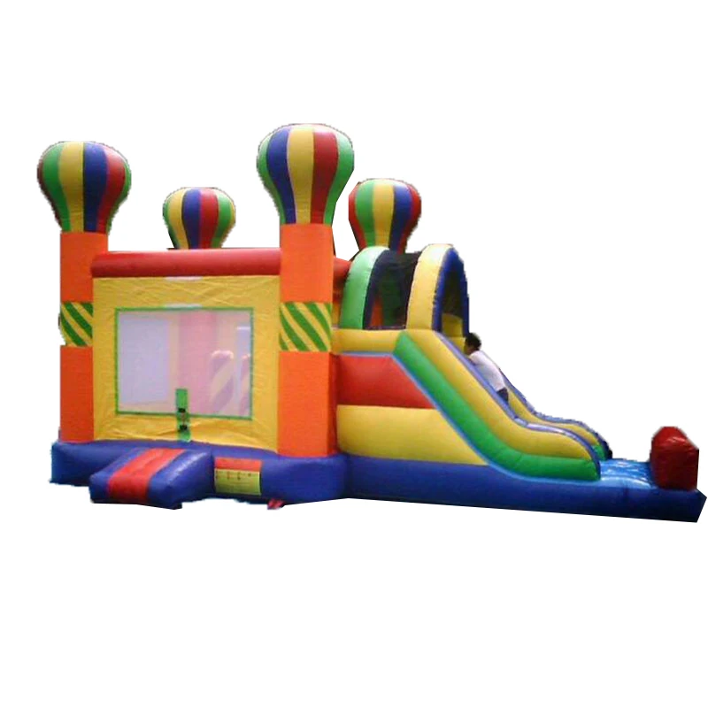 

Playground kids slide Inflatable bounder castle with slide