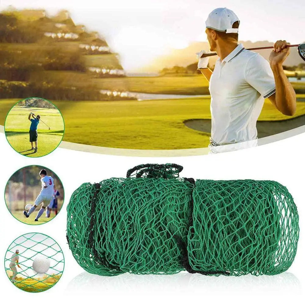 

2*2m Golf Practice Barrier Net Durable Rugged Weatherproof Golf Practice Net Green