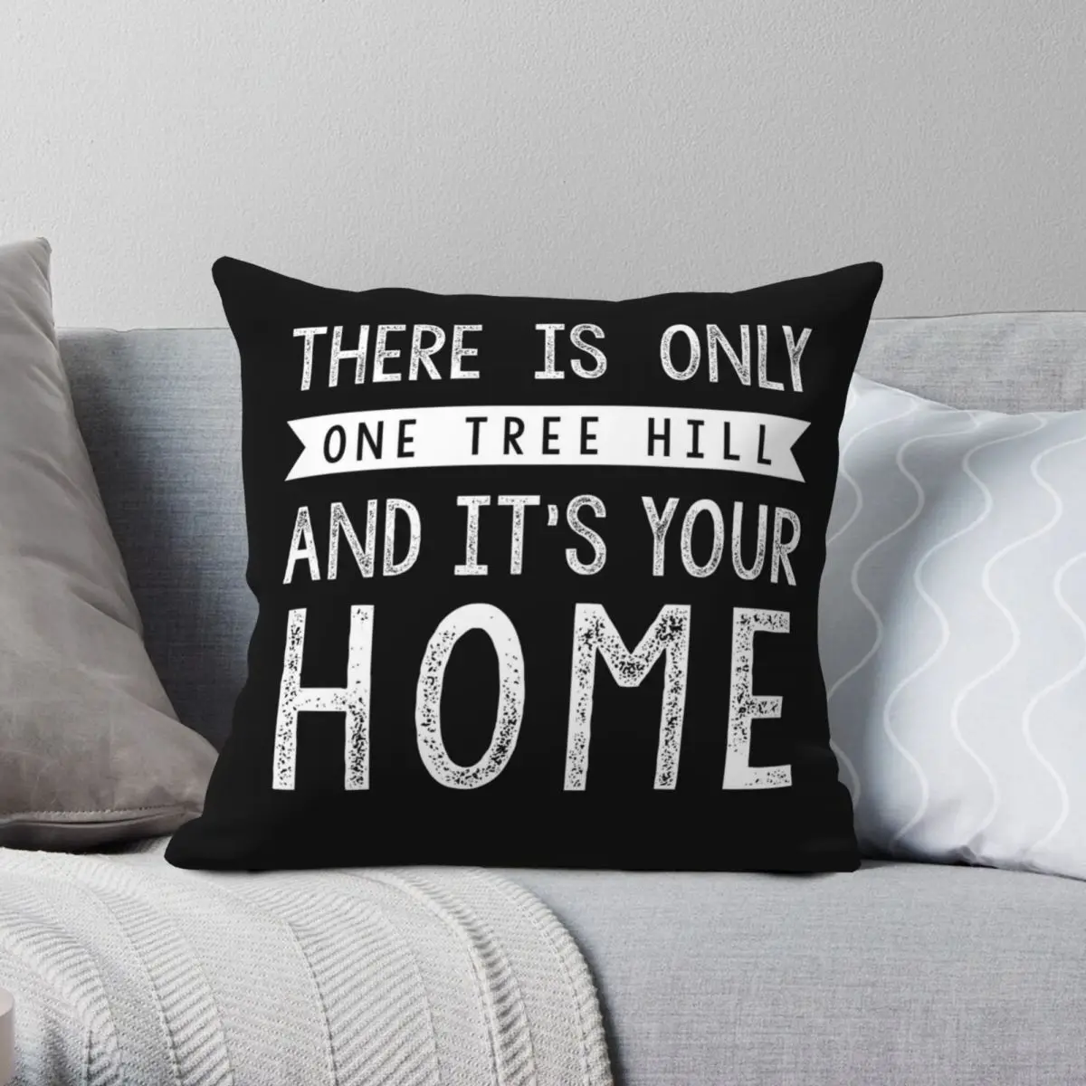 

Квадратный чехол для подушки из полиэстера и льна