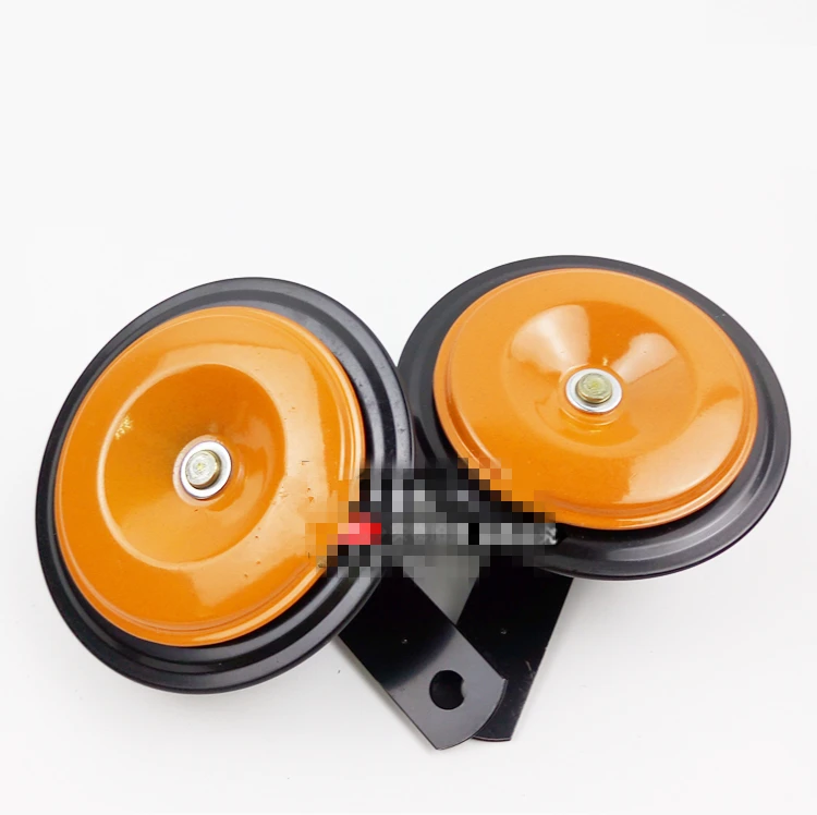 12V Orange 2pcs Для HITACHI ZX CAT KOMATSU PC KOBELCO SK KATO HD SUMITOMO SANY SY 12 В/24 В экскаватор рожок Электрический рожок экскаватор аксессуары - Цвет: 12V Orange 2pcs