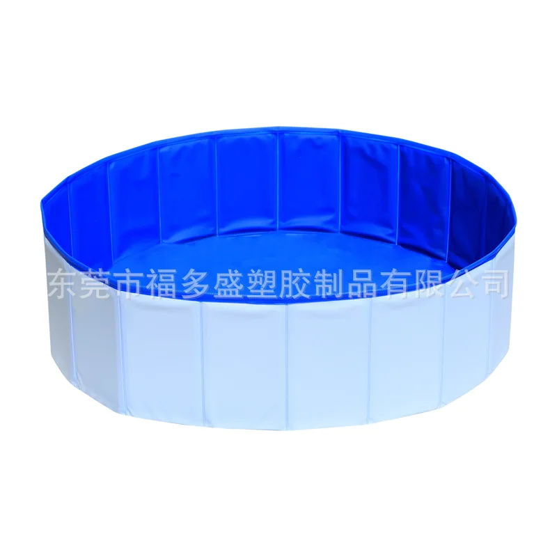 

[Currently Available] PVC Dog Cat Animal Pet Bathtub Pet Pool Foldable Pool Color Completed