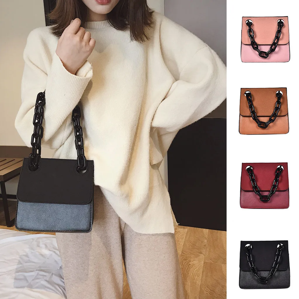 crossbody bags for women Women Bags Fashion Texture Wild Hot Sale Chain Bag Shoulder Crossbody Bags women bag Au7
