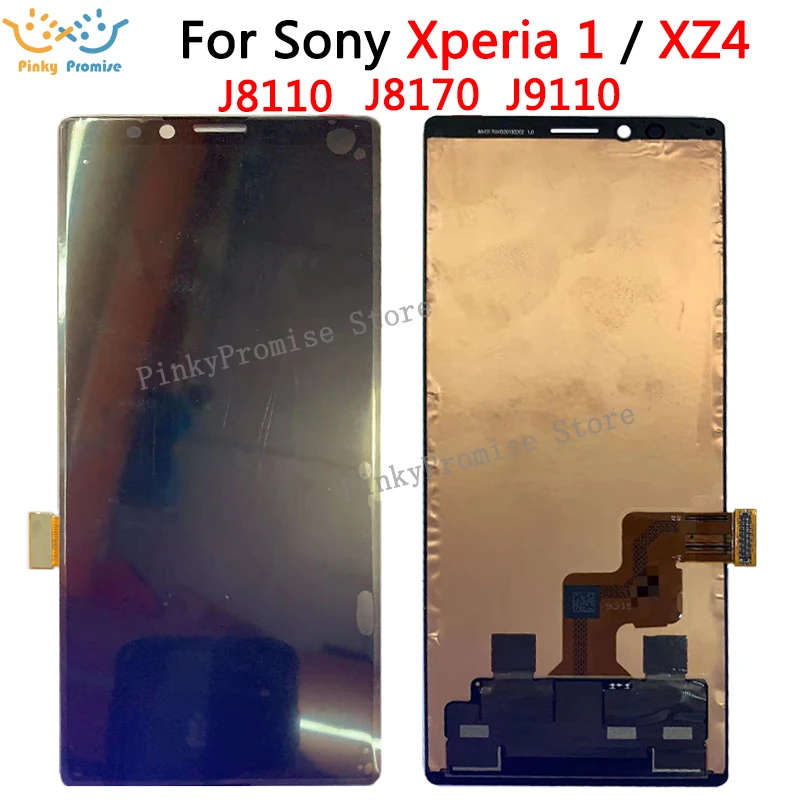 

For Sony Xperia 1 XZ4 J8110 J8170 J9110 LCD Display Touch Screen Digitizer Assembly For Sony X1 1 XZ4 lcd Replacement Accessory