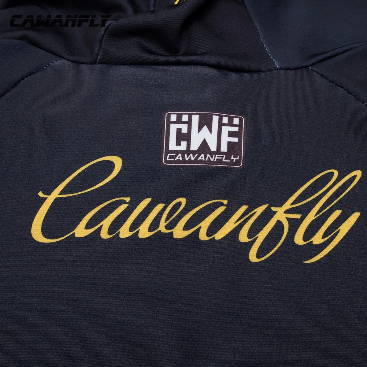 Cawanfly с длинным рукавом и капюшоном Рыболовные костюмы Солнцезащитная одежда теплые Рыболовные костюмы Международный