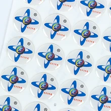 Быстрая на заказ красивые, прозрачные эпоксидные смолы 3d наклейки съемные- DH6085