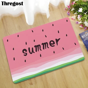 

Creative Cartoon Printed Home Welcome Rug Rubber Floor Thin Door Mats Waterproof Carpet Shoes Off Doormat Modern Kitchen Mat