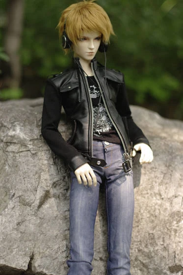 1/4 1/3 масштаб BJD кукольная одежда кожаная куртка пальто для BJD/SD аксессуары SD17 дядюшка. В комплект не входят кукла, обувь, парик и другие A1024