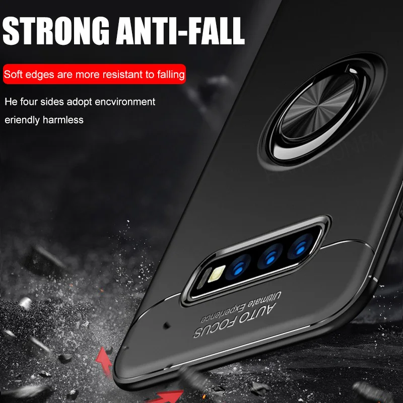 Роскошный чехол для Samsung Galaxy S8 S9 S10 Plus Note 8 9 10 Pro A30 A50 A70 A8 2018 мягкий бронированный