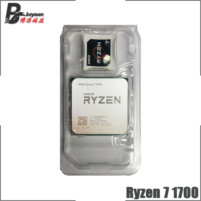 Восьмиядерный процессор AMD Ryzen 7 1700 R7 3 0 ГГц YD1700BBM88AE Socket AM4 | Компьютеры и офис