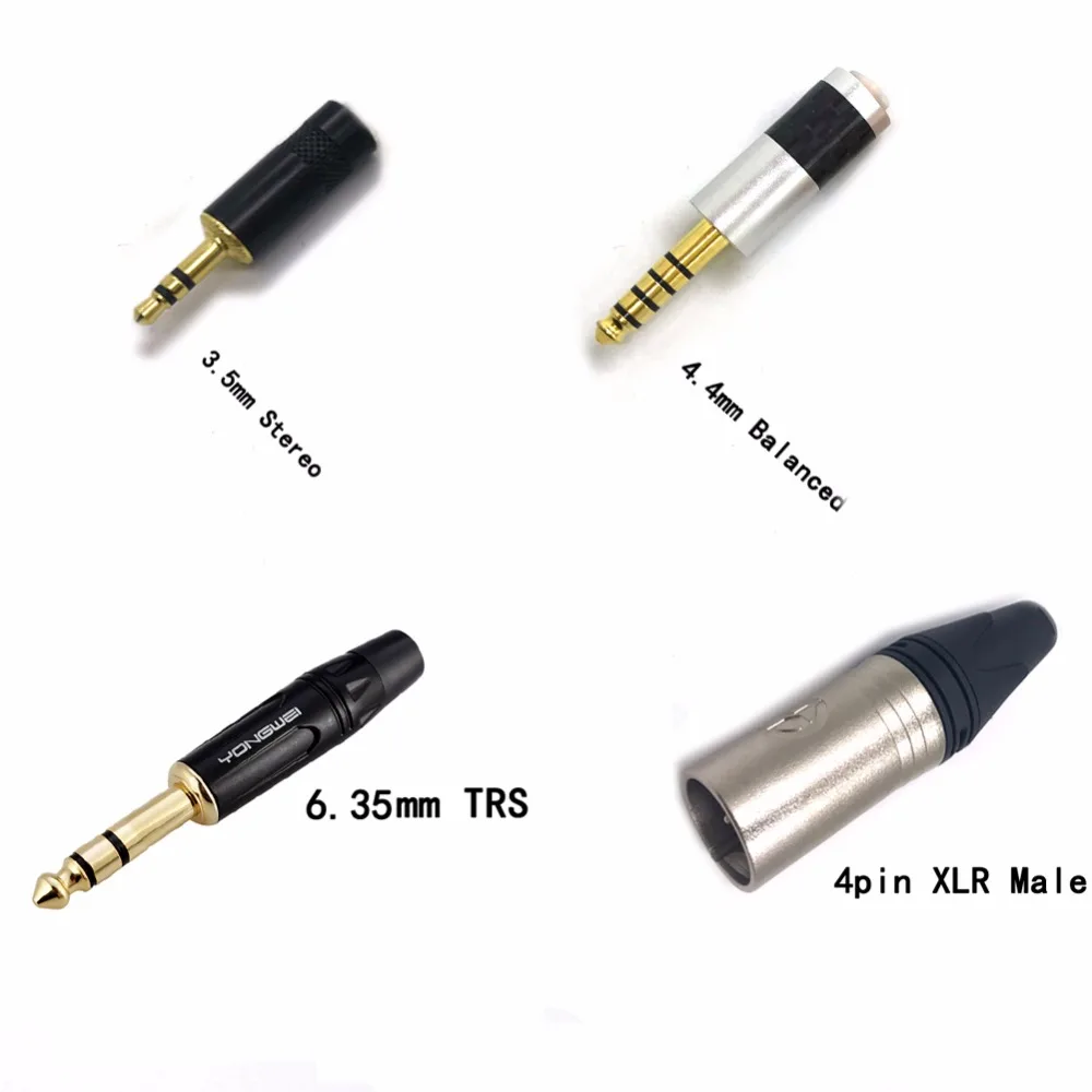 Thouliess Handmade 8 Cores 2 5 4 4mm Balanced Upgrade Cable for Meze 99 Classics T1P T5P t1 d8000 MDR Z7 D600 D7100 Headphone