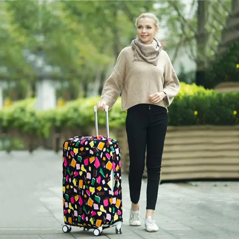 Suitcase Cover Luggage Protector Dust Cover 18-26inch Suitcase Trolley Case 5 Colors