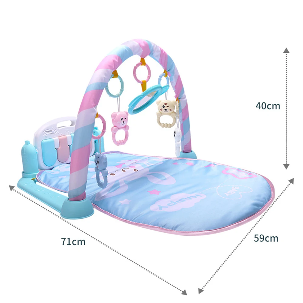 Детские игровые коврики ползучий ножной ковёр с дизайном «пианино» детский спортивный игровой коврик музыкальная игра танцующий ковер-головоломка коврик для обучения Bebe детские игры