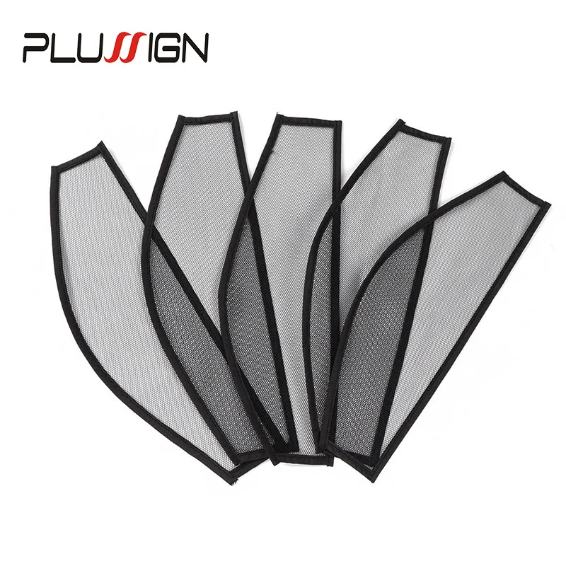 Hairnet For Clip In Hair Black 140D Hexagonal Net For Make Ponytail Clip In Hair Extension Material Nets