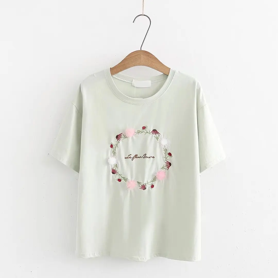 Shirt Femme Fashion Women Tshirts new Cotton T-shirt Short Sleeve T Shirts Women O-Neck Shirts clothing