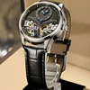 2022 New AILANG Brand Men Automatic mechanical Watches Top Leatehr Waterproof Steampunk Watches Mens Skeleton Clock Rome Relogio ► Photo 1/6